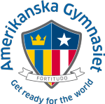 Amerikanska Gymnasiet i Sverige AB logotyp